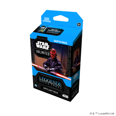 Star Wars Unlimited - Leggende della Forza - Spotlight Deck