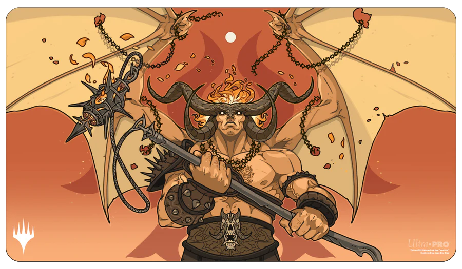 Magic The Gathering - Playmat Murder at Karlov Manor - Rakdos, Patrono del Caos