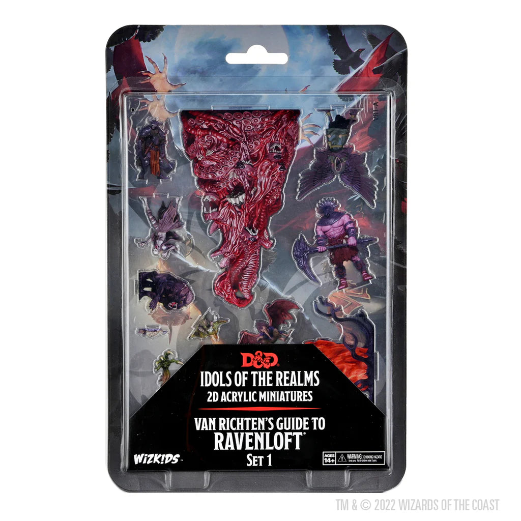 D&D Idols of the Realms: Van Richten's Guide to Ravenloft: Set 1 - 2D Miniatures