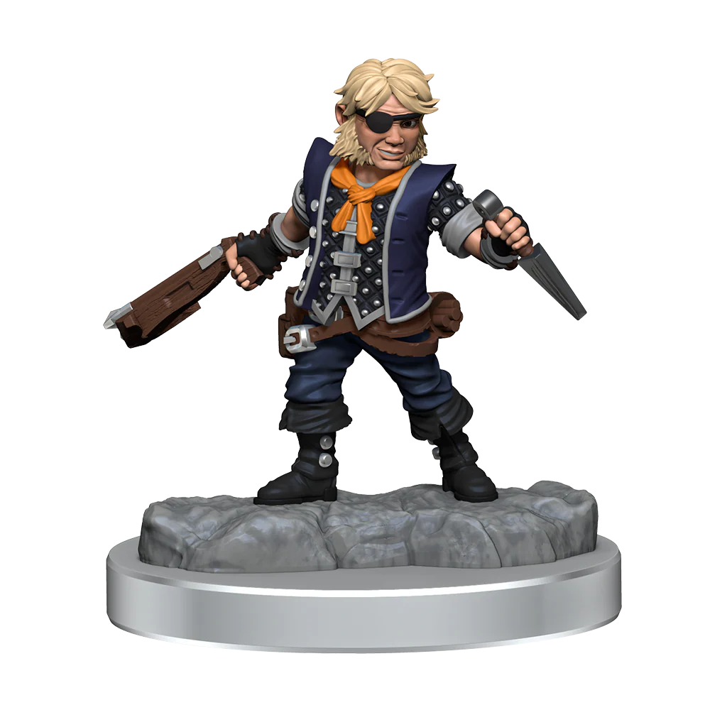 D&D Frameworks: Male Halfling Rogue