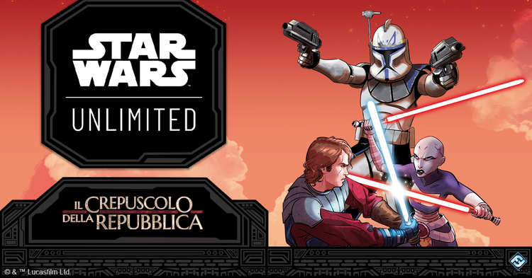 Star Wars Unlimited - Crepuscolo della Repubblica