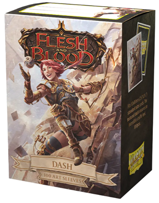 Dragon Shield - Standard Art Sleeves - Dash - Flesh & Blood (100 sleeves)