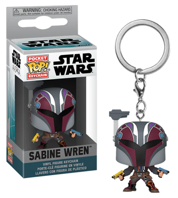 Funko Pop! Keychain - Star Wars Ahsoka - Sabine Wren