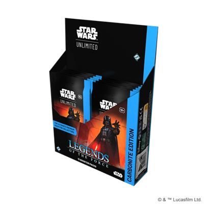 Star Wars Unlimited - Leggende della Forza - Carbonite Booster Box