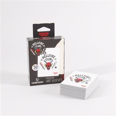 Gamegenic - Stranger Things - Hellfire Club Art Sleeves Hellfire Club