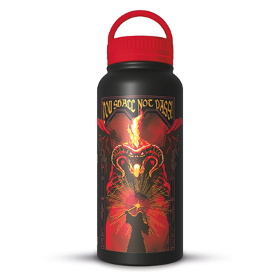 Lord Of The Rings (Rage Of The Balrog) Metal Flask