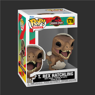 Funko POP! Movies: Jurassic Park Hatchling - Tyrannosaurus Rex - 1716