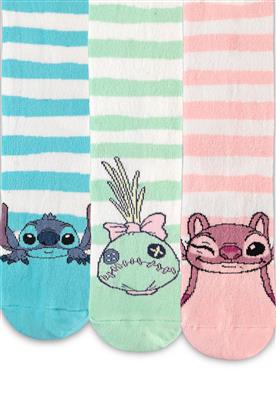 Lilo & Stitch - Female Crew Socks (3Pack)