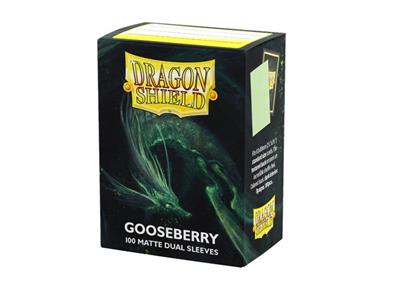 Dragon Shield Sleeves - Standard size - Matte Dual - Gooseberry (100 Sleeve