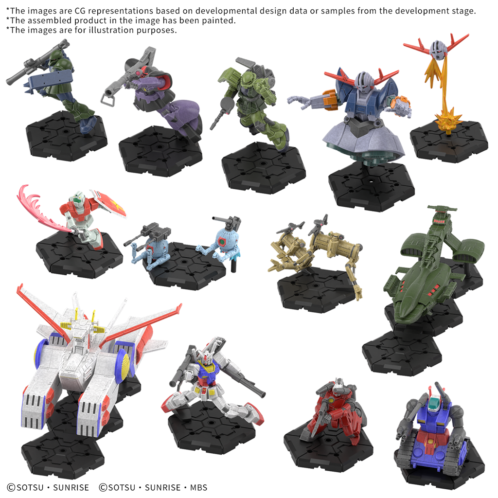GUNDAM ASSEMBLE - DELUXE SET 01 [DX01]