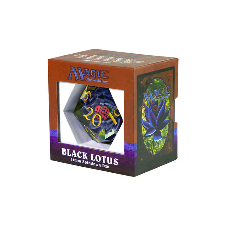 Sirius Dice - Black Lotus Spindown 54mm D20