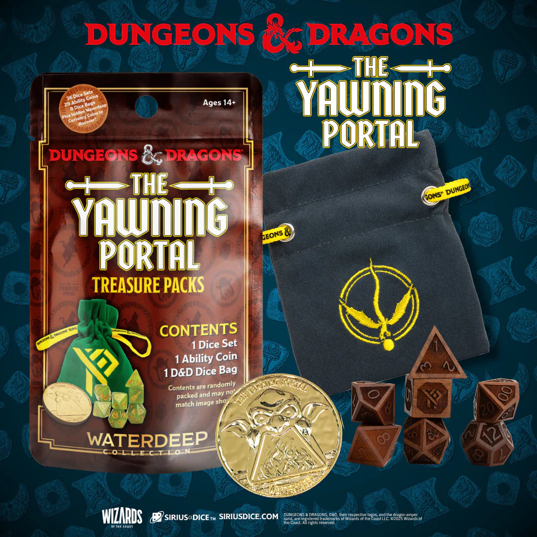 Sirius Dice - Dungeon & Dragons Yawning Portal Treasure Packs