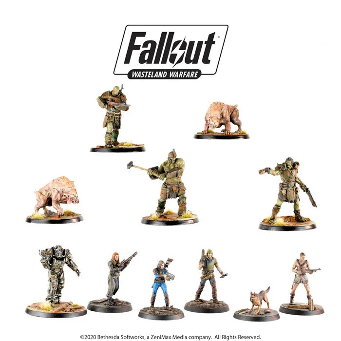 Fallout Wasteland Warfare two player starter set