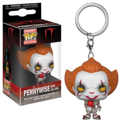 Funko POP! Keychain: IT S2 - Pennywise with balloon