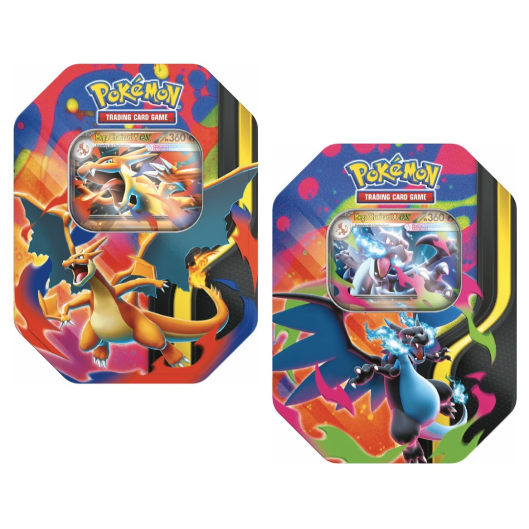 Pokemon - Pokemon Tin da Collezione Mega Charizard