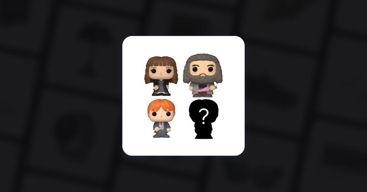 Bitty POP! Harry Potter - Figure 4-Pack Hermione 2,5 cm