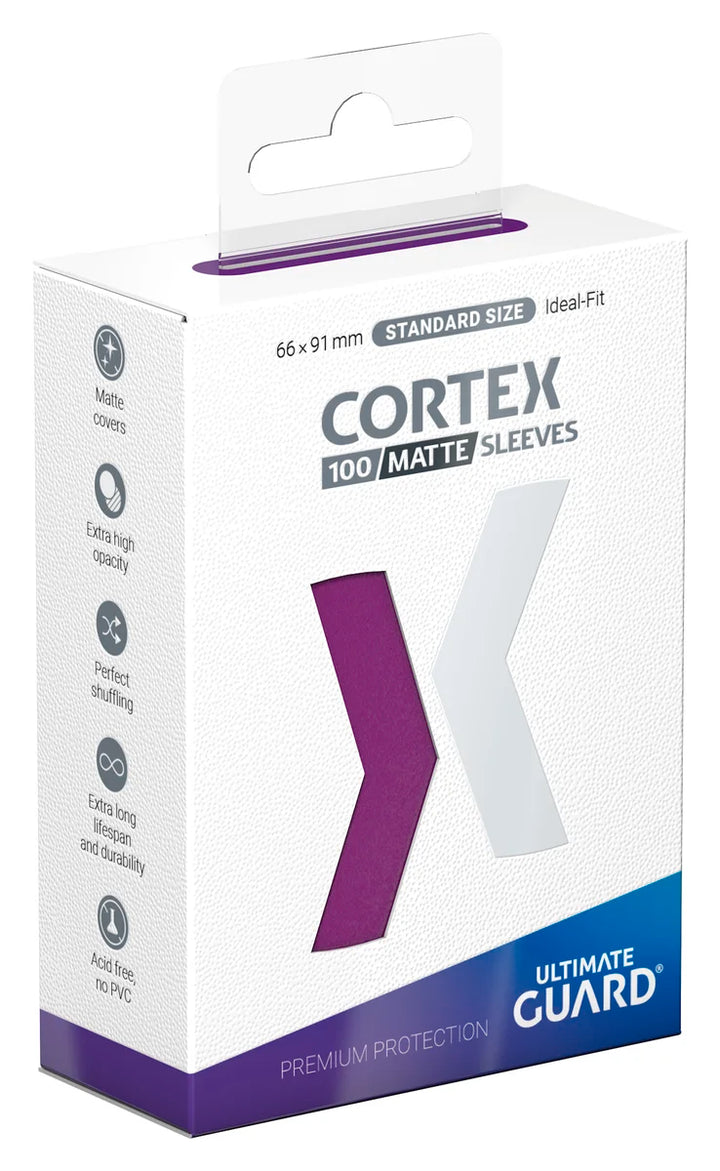 Ultimate Guard Cortex Sleeves Matte Standard Size (100) - Purple