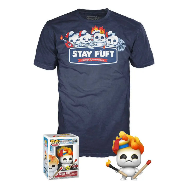 Ghostbusters: Afterlife POP! & Tee Box Stay Puft Quality Marshmallows