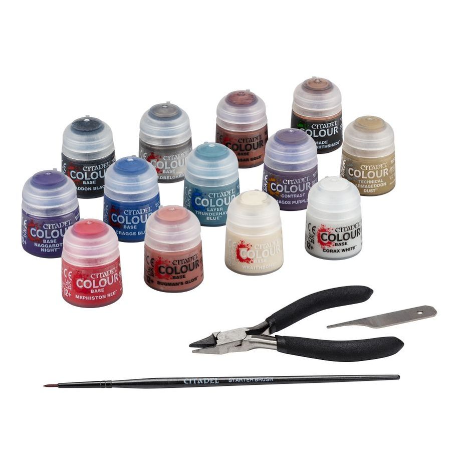 Warhammer:40000 - Paints + Tools Set