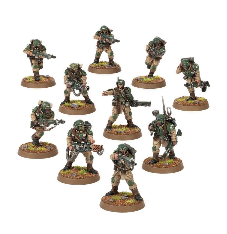 Warhammer:40000 - Astra Militarium - Cadian Shock Troops