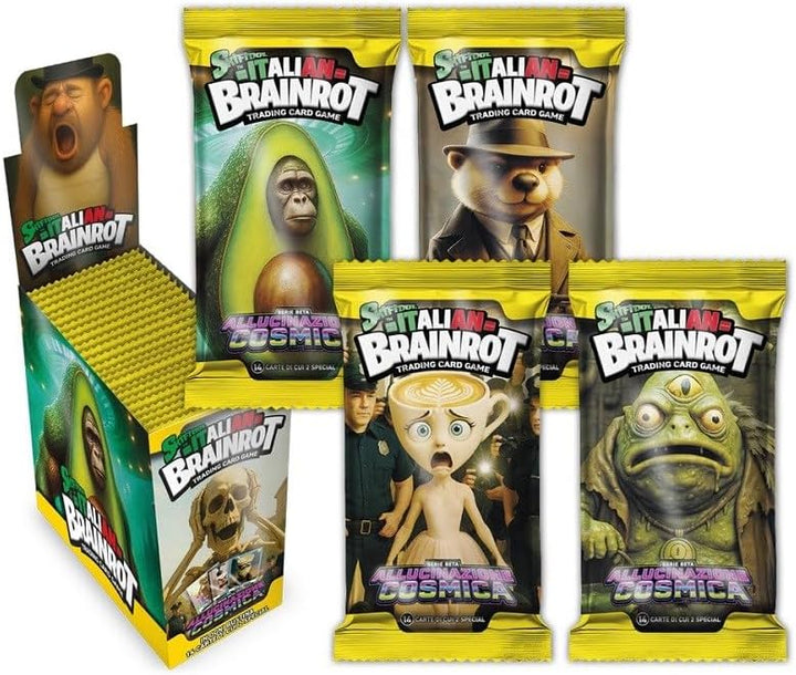 SKIFIDOL - ITALIAN BRAINROT TCG - ALLUCINAZIONE COSMICA - DISPLAY 24PZ