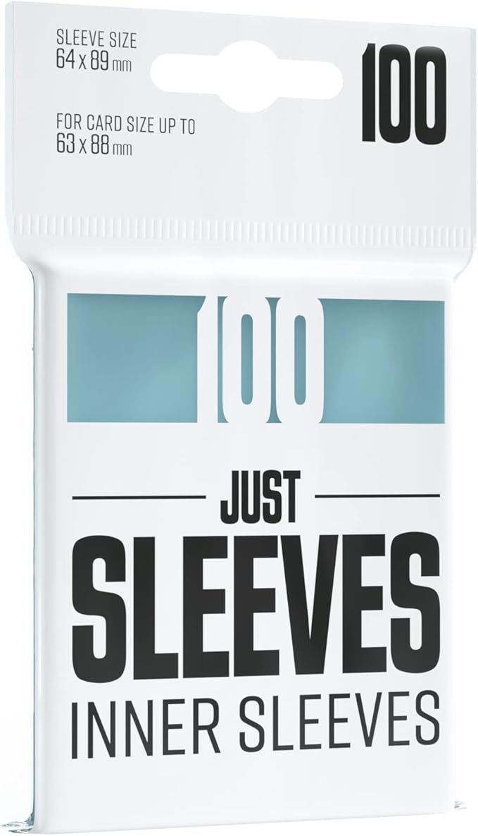 Just Sleeves - Inner Sleeves (100 Sleeves)