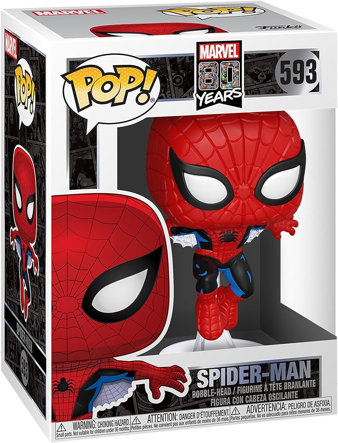 Funko Pop! Spider-Man - 80 Years Marvel - NR 593