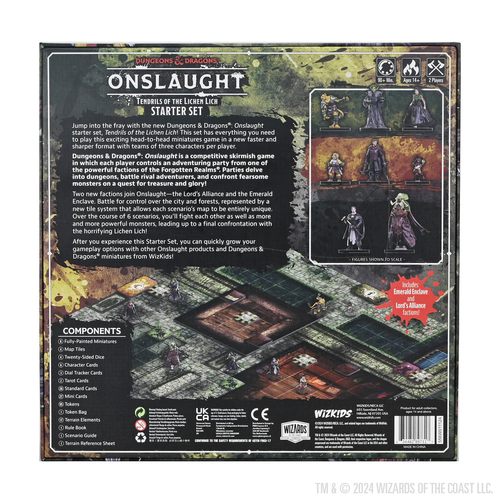 Dungeons & Dragons Onslaught: Tendrils of the Lichen Lich Starter Set - EN