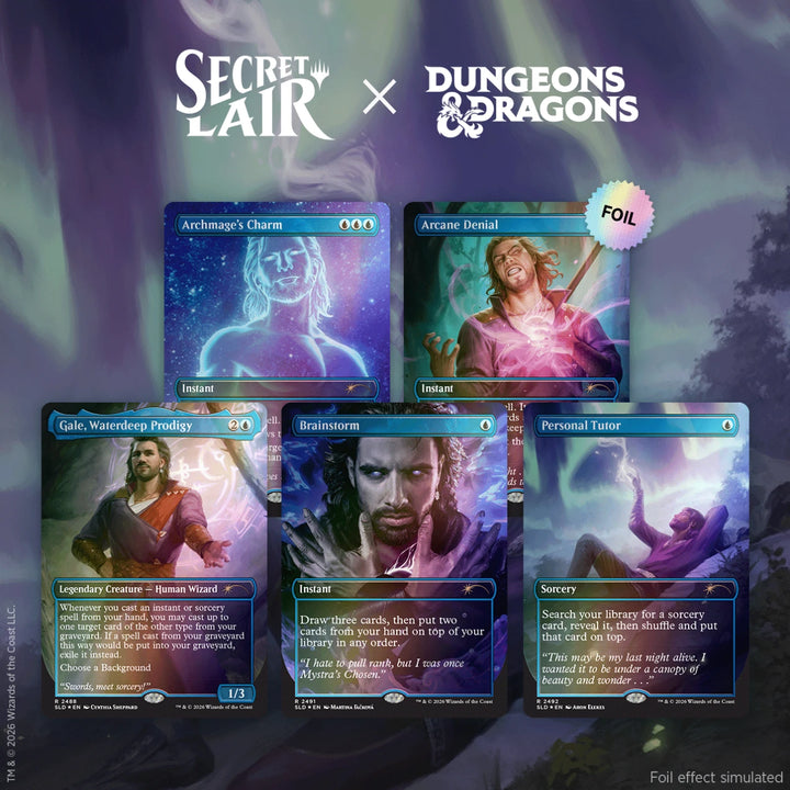 Magic The Gathering - Secret Lair Dungeons & Dragons - Gale's Ambition FOIL (ENG)