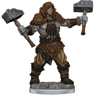 D&D Frameworks: Goliath Barbarian Male