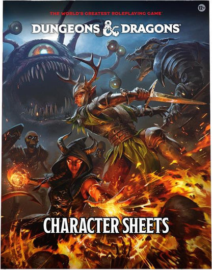 Dungeons & Dragons - Character Sheets 2024