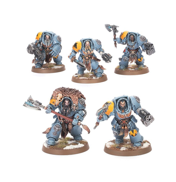 Warhammer 40000 - Spacew Wolves - Guardie del lupo terminator