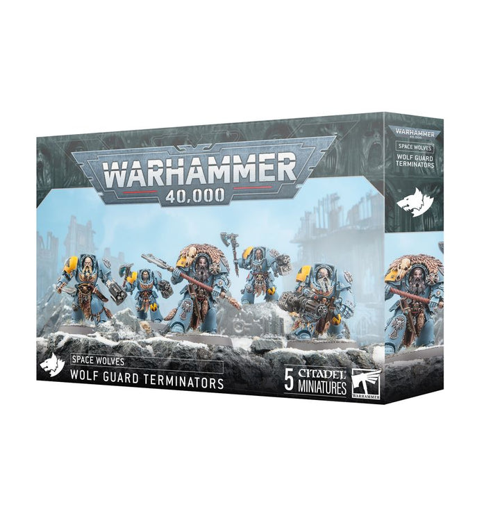 Warhammer 40000 - Spacew Wolves - Guardie del lupo terminator