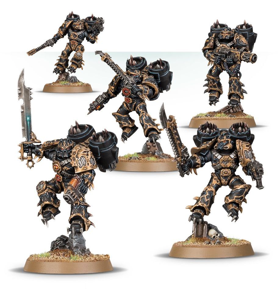 Warhammer:40000 - Chaos Space Marines - Raptors