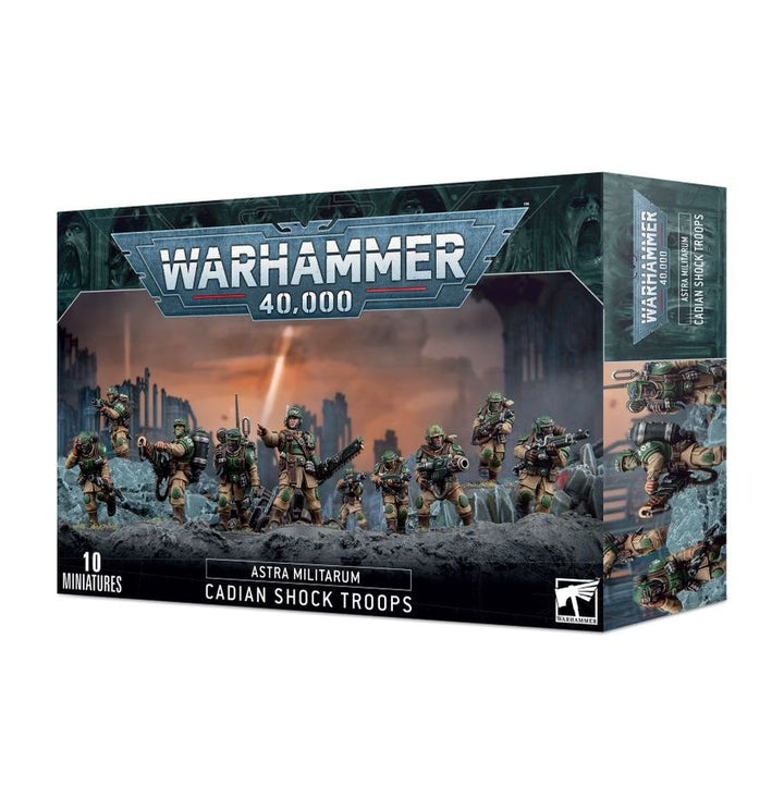 Warhammer:40000 - Astra Militarium - Cadian Shock Troops