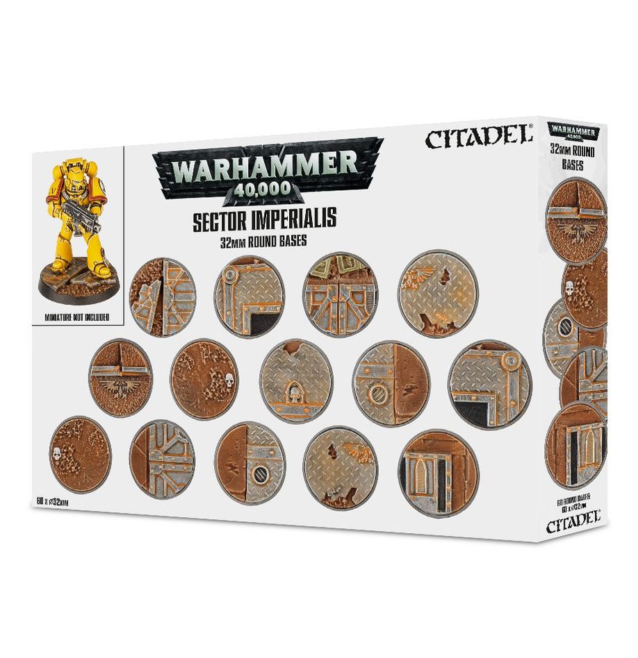 Warhammer:40000 - Sector Imperialis - Basette 32mm