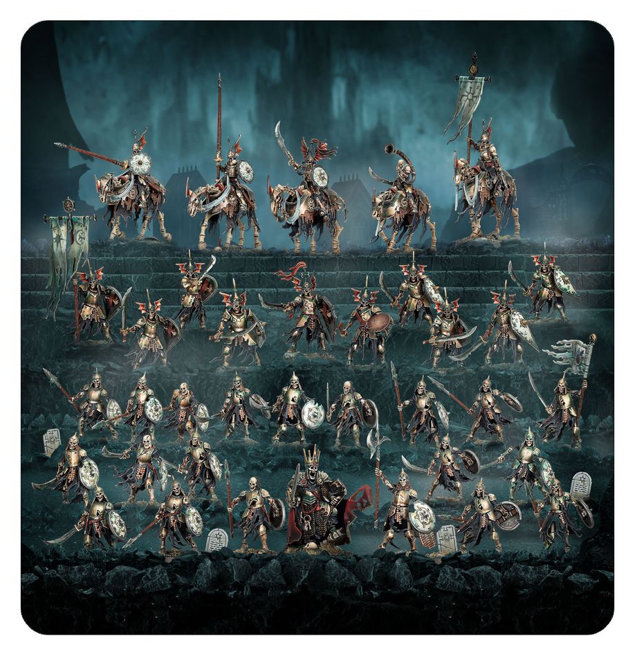Warhammer Age of Sigmar - Spearhead  Signori della tomba Malanima Armata Funeb