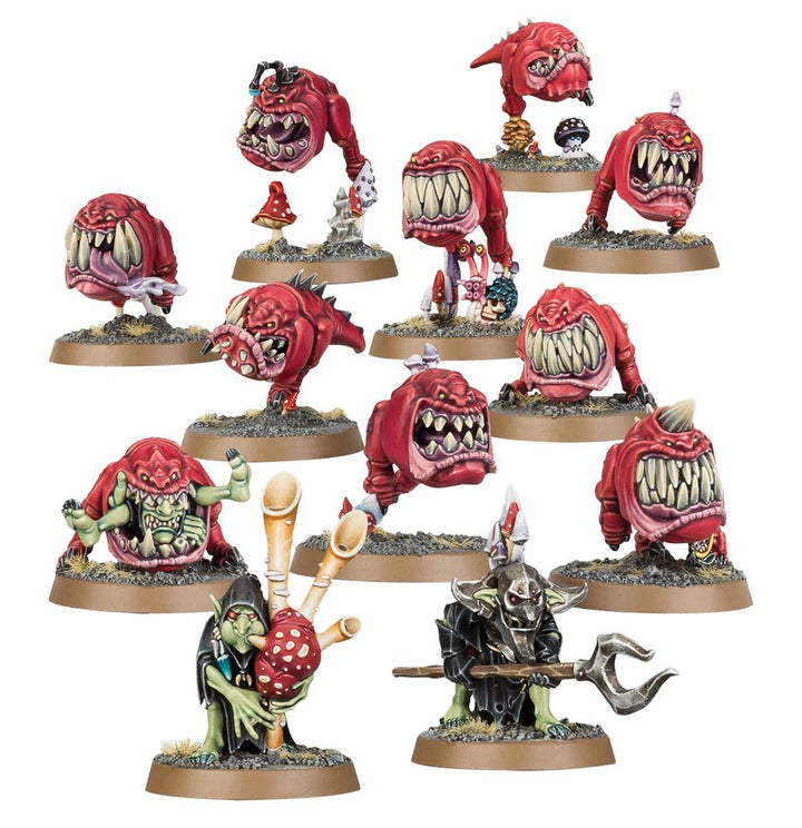 Warhammer Age of Sigmar - Gloomspite Gitz - Squig Herd