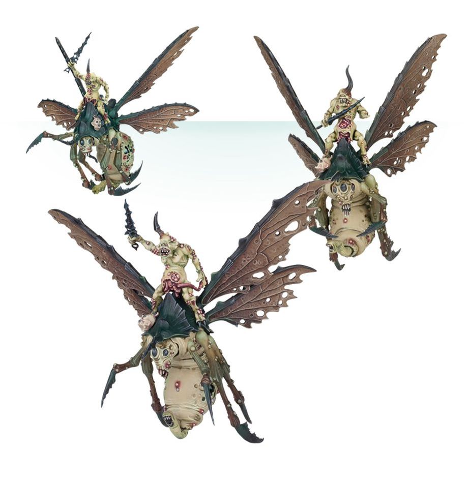 Warhammer 40.000 - Daemons of Nurgle - Plague Drones