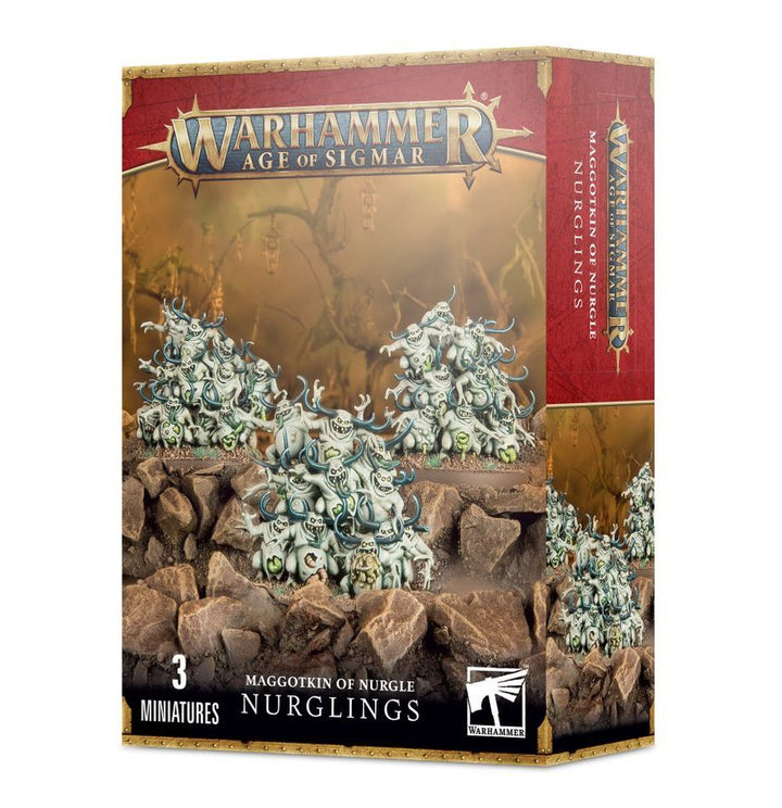 Warhammer Age of Sigmar - Maggotkin of nurgle - Nurglings