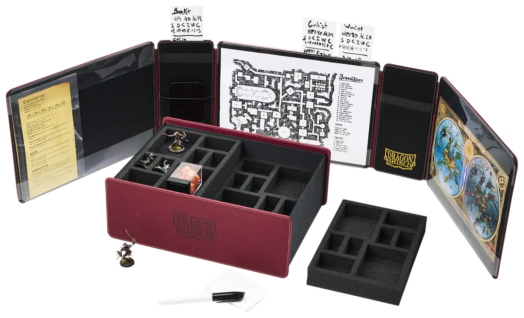 Dragon Shield - Game Master Companion - Red