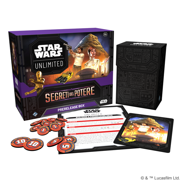 Star Wars Unlimited - I segreti del potere - Prerelease Box ITA