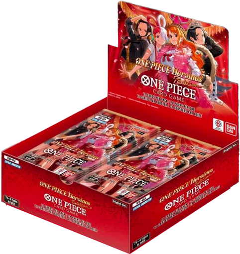 One Piece Card Game - EB03 Extra Booster Heroines Edition Box da 24 Buste ENG