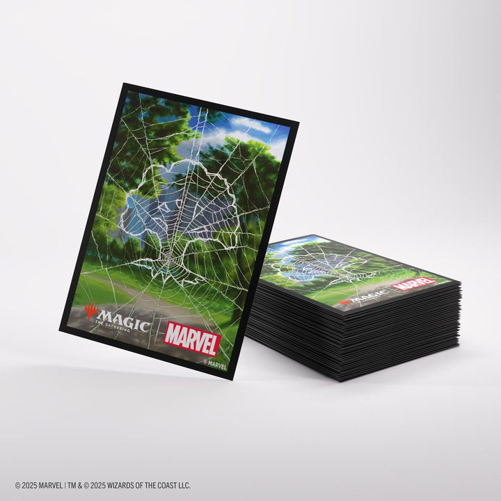 Magic The Gathering Spider-Man Premium Art Sleeves - Forest