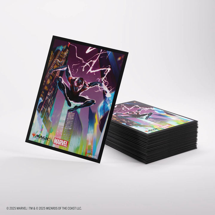 Magic The Gathering Spider-Man Premium Art Sleeves - Miles Morales