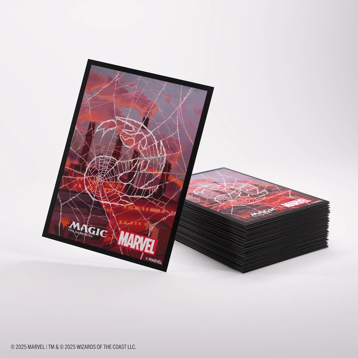 Magic The Gathering Spider-Man Premium Art Sleeves - mountain