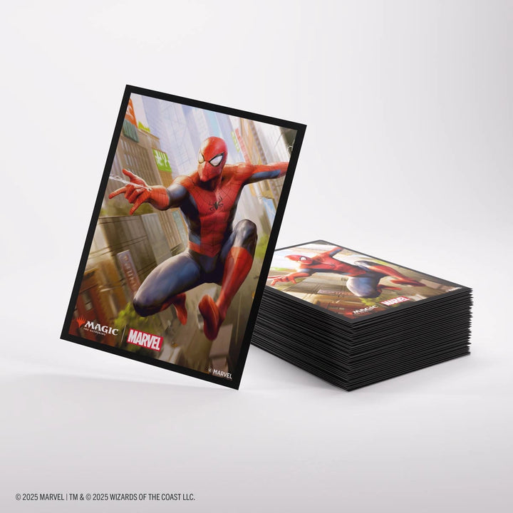 Magic The Gathering Spider-Man Premium Art Sleeves - Spider-Man