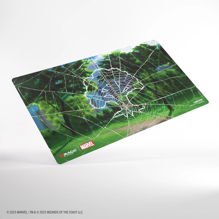 Magic The Gathering Spider-Man Shiny Playmat - Spider-Man Forest