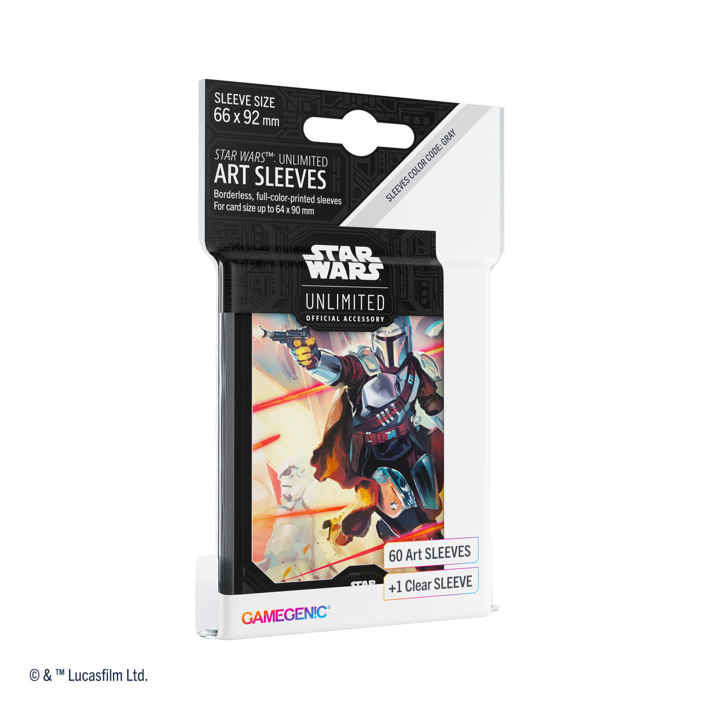 Star Wars Unlimited -  ART SLEEVES MANDALORIAN