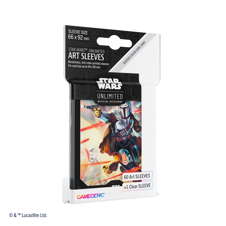 Star Wars Unlimited -  ART SLEEVES MANDALORIAN